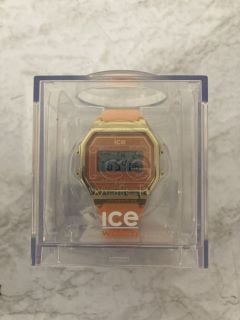 MENS ICE WATCH WITH PLASTIC CASE