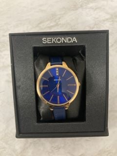 SEKONDA BLUE FACE WATCH