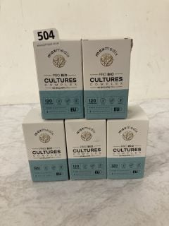 QTY OF MAXMEDIX PRO BIO CULTURES COMPLEX FOOD SUPPLEMENTS BBE:30/09/25