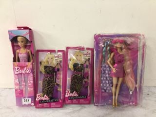 QTY OF BARBIE DOLLS AND OUTFITS