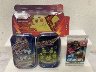 QTY OF TRADING CARDS INC POKEMON