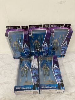 QTY OF AVATAR COLONEL MILES QUARITCH FIGURES