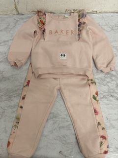 TED BAKER KIDS TRACKSUIT SIZE:3-4YRS