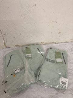 3 X TED BAKER SHORTS SIZES:UNKNOWN