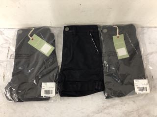 3 X TED BAKER SHORTS INC SIZE:3-4YRS