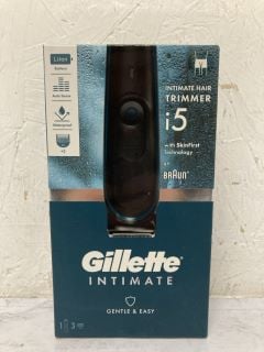 GILLETTE INTIMATE HAIR TRIMMER I5 GENTLE & EASY TRIMMER + 3 GRADES RRP £89.99 (SEALED) (PERFECT CHRISTMAS GIFT) (18+ ID MAYBE REQUIRED)