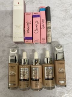 QTY OF MAKEUP INC FOUNDATIONS