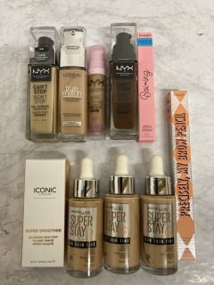 QTY OF MAKEUP INC FOUNDATIONS