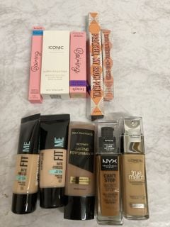 QTY OF MAKEUP INC FOUNDATIONS