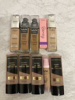 QTY OF MAKEUP INC CAKELESS CONCEALER