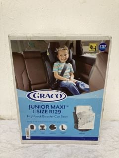 GRACO JUNIOR MAXI I-SIZE R129 HIGHBACK BOOSTER CAR SEAT