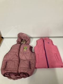 QTY OF KIDS CLOTHING INC PINK GILET