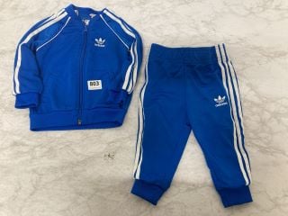 KIDS ADIDAS TRACKSUIT SIZE: 9-12M