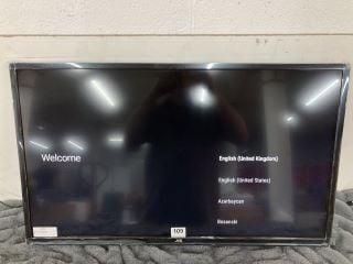 JVC 32" TV MODEL LT-32CA120 (NO REMOTE, NO STAND, WITH BOX) RRP £120