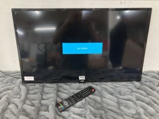 JVC 32" TV MODEL LT-32CA490 (WITH REMOTE, NO STAND, WITH BOX)