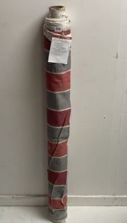 ROLL OF CURTAIN / UPHOLSTERY INTERIOR FABRIC, DELAWARE STRIPE BY VILLA NOVA (WIDTH: 142CM) (LENGTH: 7M APPROX) (VAT ONLY PAYABLE ON BUYERS PREMIUM)