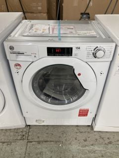 HOOVER 8KG/5KG INTEGRATED WASHER DRYER MODEL: HBD485D1E RRP £426