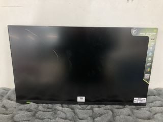 MSI 27" GAMING MONITOR MODEL MAG274UPF (NO POWER SUPPLY, NO STAND, NO BOX) (SCRATCH ON SCREEN, UNTESTED)