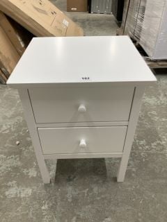 JOHN LEWIS WILTON TWO-DRAWER BEDSIDE CABINET RRP £109