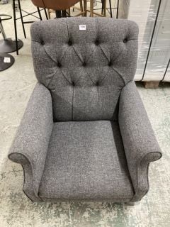 TETRAD FLYNN II ARMCHAIR IN OVERCAST RRP £1,398