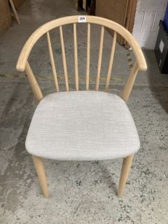 JOHN LEWIS KINROSS WOODEN DINING CHAIR RRP £210