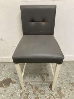 JOHN LEWIS BAR STOOL IN GREY / CREAM