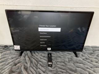 JVC 32" TV MODEL LT-32CF230 (WITH REMOTE, WITH STAND, WITH BOX) (SENSOR FAULT) RRP £160