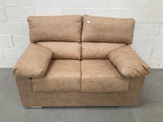 HOMEY - 2 SEATER SOFA FOR LIVING ROOM OR LOUNGE, ARMIN MODEL, MODERN DESIGN, COMFORTABLE AND FUNCTIONAL, MAGNOL UPHOLSTERY STONE FINISH P.V.P 254,90€ (DAMAGED).