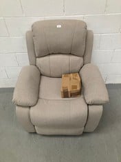 ASTAN HOGAR RELAX ARMCHAIR WITH SELF-HELP FUNCTION (LIFTS PEOPLE), ELECTRIC RECLINING, MASSAGE AND THERMOTHERAPY, MODEL RAMÓN AH-AR30920AR, ARENA P.V.P 389€ (DAMAGED BACK).