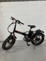 ITALIA POWER OFF GRID, E-BIKE BRANCH, ELECTRIC FAT BIKE, UNISEX, ADULT, BLACK, M (DOES NOT SWITCH ON AND DOES NOT HAVE ORIGINAL BOX).