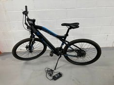 F.LLI SCHIANO BRAVER 27.5", MTB E-BIKE, UNISEX ADULT, BLACK-BLUE P.V.P 1.049€ (NO ORIGINAL BOX).