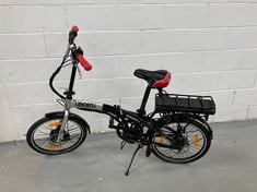 SWIFTY LIBERTE 20INCH FOLDING E BIKE, UNISEX-ADULT P.V.P 601,75€ (WHEELS ARE DAMAGED AND NO CHARGER).