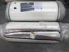 2 X MATTRESSES INCLUDING CECOTEC FLOW PUREVITAL 1900 MATTRESS MEASURING 135X190.