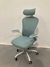 WOLTU BLUE ERGONOMIC OFFICE CHAIR MODEL FK936-H ( DAMAGED) ( P.V.P 104,99€).