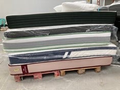 5 X MATTRESSES VARIOUS MODELS AND SIZES INCLUDING CECOTEC FLOW 135X190CM (DIRTY OR BROKEN).