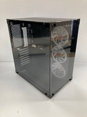 TALIUS CRONOS GAMING CASE WITH TEMPERED GLASS INCLUDES 3 IRIS ARGB FANS PLUS CONTROL UNIT 4 MAGNETISED ANTI-DUST FILTERS.