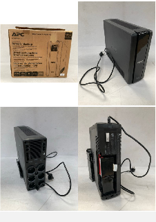 APC BR1500G-GR BACK-UPS PRO - 1500VA SAI UNINTERRUPTIBLE POWER SUPPLY (6 "SCHUKO" SOCKETS, AVR, USB, SHUTDOWN SOFTWARE) (BROKEN AND INCOMPLETE).