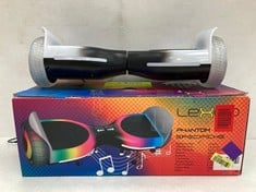 2 X LEXGO ELECTRICFUN HOVERBOARD (1 WITHOUT BOX).