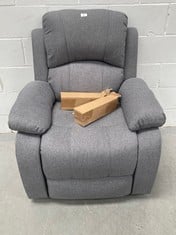 ASTAN HOGAR RELAX ARMCHAIR WITH SELF-HELP FUNCTION (LIFTS PEOPLE), ELECTRIC RECLINING, MASSAGE AND THERMOTHERAPY, MODEL RAMÓN AH-AR30920GR, GREY, (P.V.P 389€).