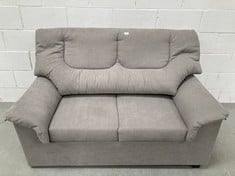 MODEL TRIBECA - 2 SEATER SOFA | MAXIMUM RELAX AND COMFORT | 140 X 98 X 90 CM - GREY COLOUR, (FRONT LEG MISSING P.V.P 209.99€).