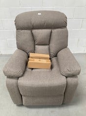 ASTAN HOGAR RELAX ARMCHAIR WITH MANUAL RECLINING (ZERO WALL SYSTEM), MASSAGE AND THERMOTHERAPY, MODEL RAMÓN AH-AR30900AR, (P.V.P 339€).