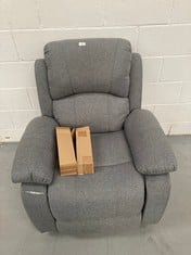 ASTAN HOGAR RELAX ARMCHAIR WITH SELF-HELP FUNCTION (LIFTS PEOPLE), ELECTRIC RECLINING, MASSAGE AND THERMOTHERAPY, MODEL RAMÓN AH-AR30920GR, GREY P.V.P 389€ (DAMAGED).