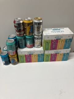 3 X SERVED PREMIUM COCKTAILS VARIETY PACKS (8 X 250ML 8% VOL) AND 6 CANS OF BREWDOG BEER TO INCLUDE BREWDOG LOST PLANET FIRST LAGER 330ML 4.5% VOL 18+ ID MAY BE REQUIRED UPON COLLECTION E.G. A VALID