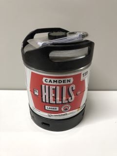 PERFECT DRAFT CAMDEN HELLS LAGER 6L 4.6% VOL 18+ ID MAY BE REQUIRED UPON COLLECTION E.G. A VALID PASSPORT (COLLECTION ONLY)