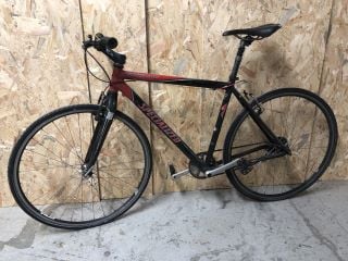 SPECIALISED CROSSROADS PRO BIKE (RED AND BLACK) - MPSS3341754 (VAT ONLY PAYABLE ON BUYERS PREMIUM)