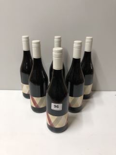 6 X WATERCOLOUR WINES SHIRAZ WINE 750ML 14% VOL 18+ ID MAY BE REQUIRED UPON COLLECTION E.G. A VALID PASSPORT (COLLECTION ONLY)