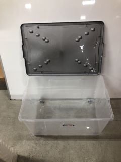 LARGE PREMIER 150L WHEELED STORAGE BOX AND LID