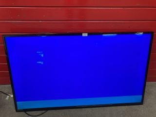 ELECTRIQ 50" LED TV MODEL: EIQ-50UHDT2SMH-V2 (POWERS ON) (DISPLAY FAULT) (VAT ONLY PAYABLE ON BUYERS PREMIUM)