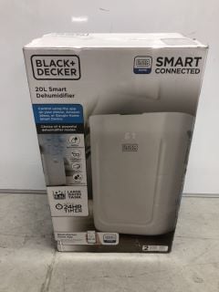 BLACK + DECKER 20L SMART DEHUMIDIFIER