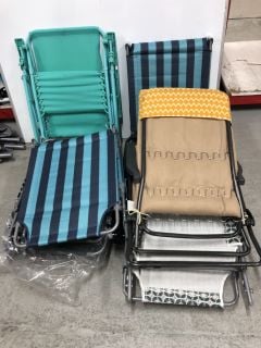 QTY OF CHAIRS INC LOUNGERS